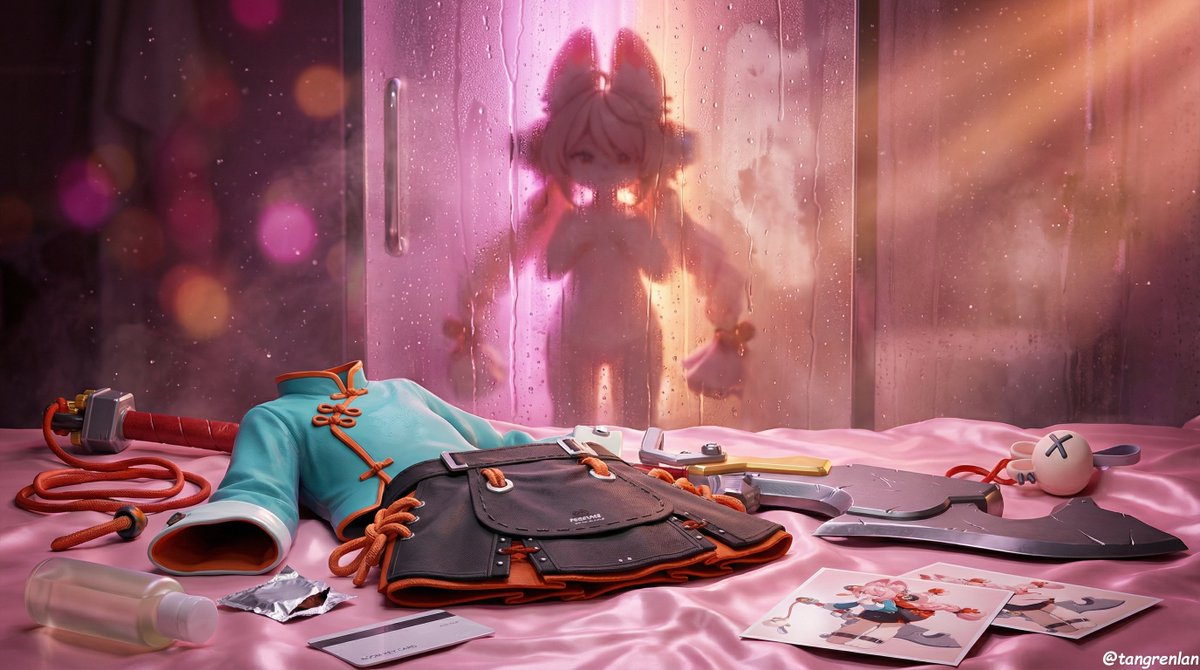 tangrenlan's tweet image. Pre-intimacy Preparation

#ゼンゼロ📷 #zzzero📷 #照 #zhao #furyy