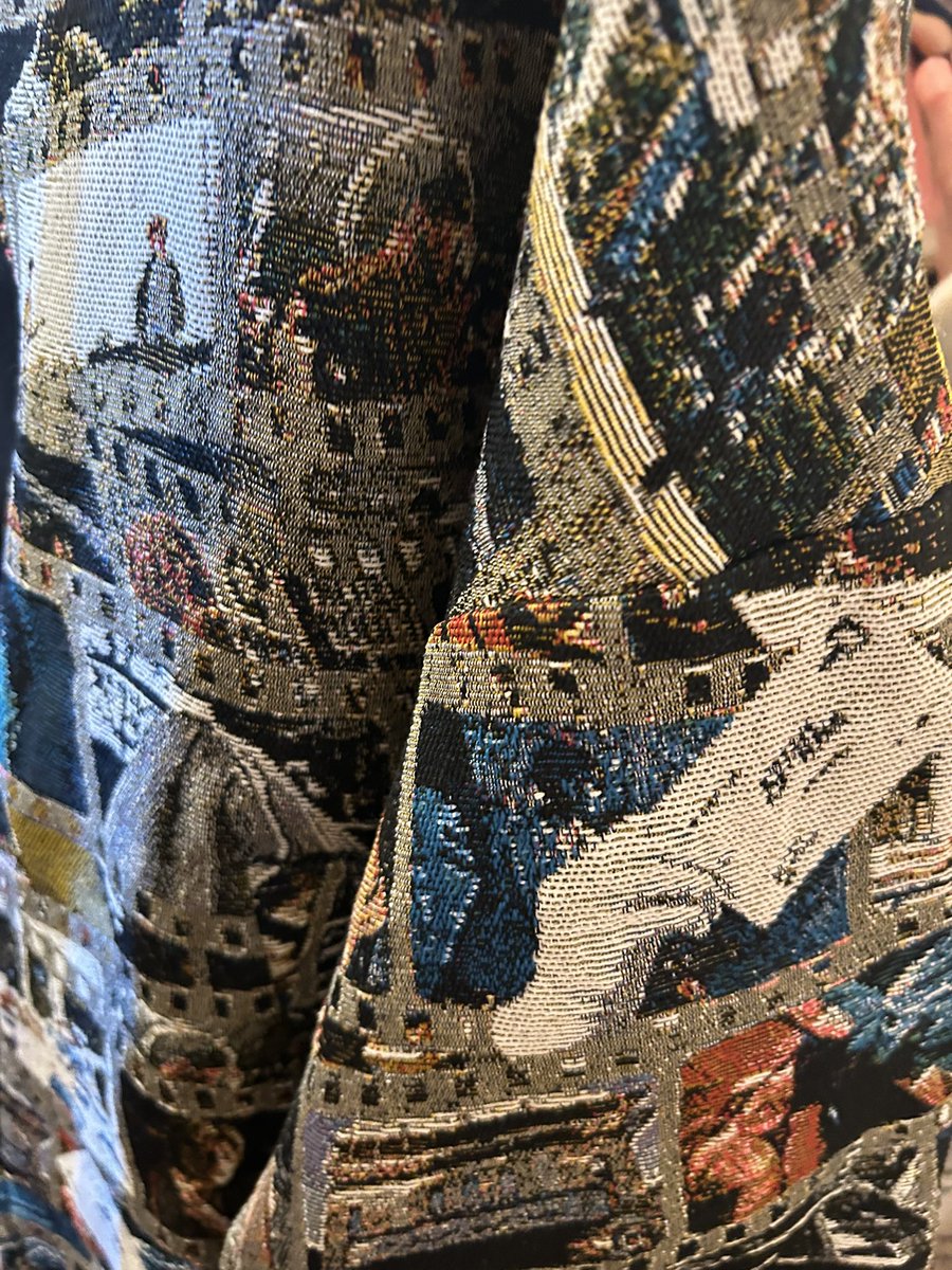 STARRING ポップアップストア ゴブラン織りジャケット アップ