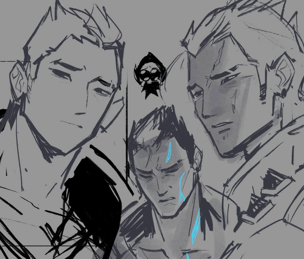 astrodid's tweet image. chat im going through it i think, i have only been able to draw yoru with that troubled gaze 😭