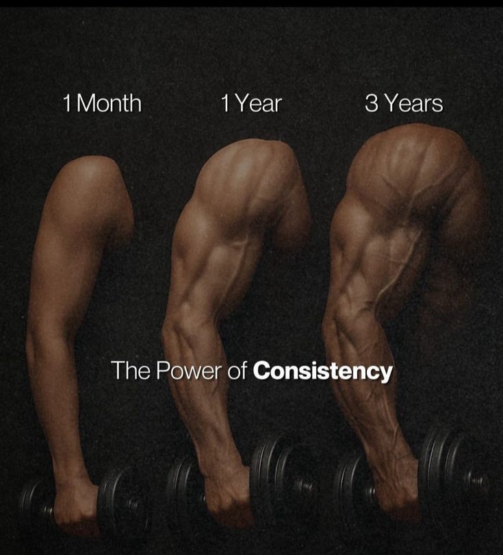 The power of consistency.