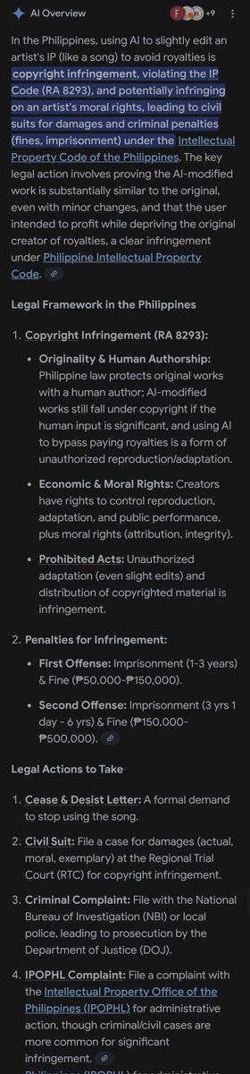 Just so you know because it seems okay lang sa iba ang gumamit ng AI just to go around the law. Eh kung sa artists nyo gawin ito okay lang ba? Baka naman may marinig ulit kami na, "Di ba good promotion yun? Sayang." Ewan ko na talaga kung nag iisip pa kayo. 

<a href="/1zentertainment/">1Z ENTERTAINMENT</a>