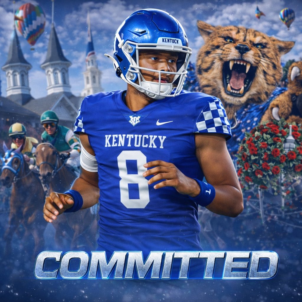 FLIPPED 🤯 #Nebraska QB Kenny Minchey flipped his commitment to #Kentucky. A massive get for the Wildcats. 🔵