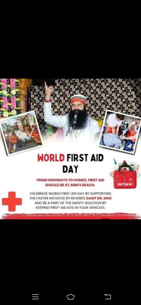 Neha24088747's tweet photo. Under this campaign, these followers keep first aid kits in their vehicles so that if someone gets injured on the way, they can be helped. #FasterCampaign
#FirstToAid
#SaveLivesWithFirstAid ht https://t.co/diq0rxohv6