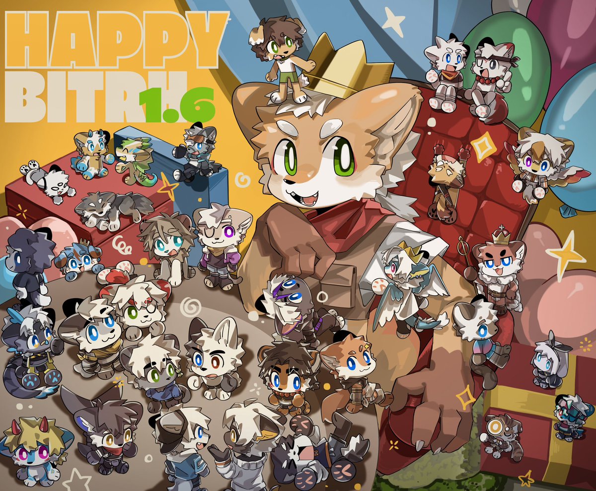 新的一岁啦～我爱你们哦～