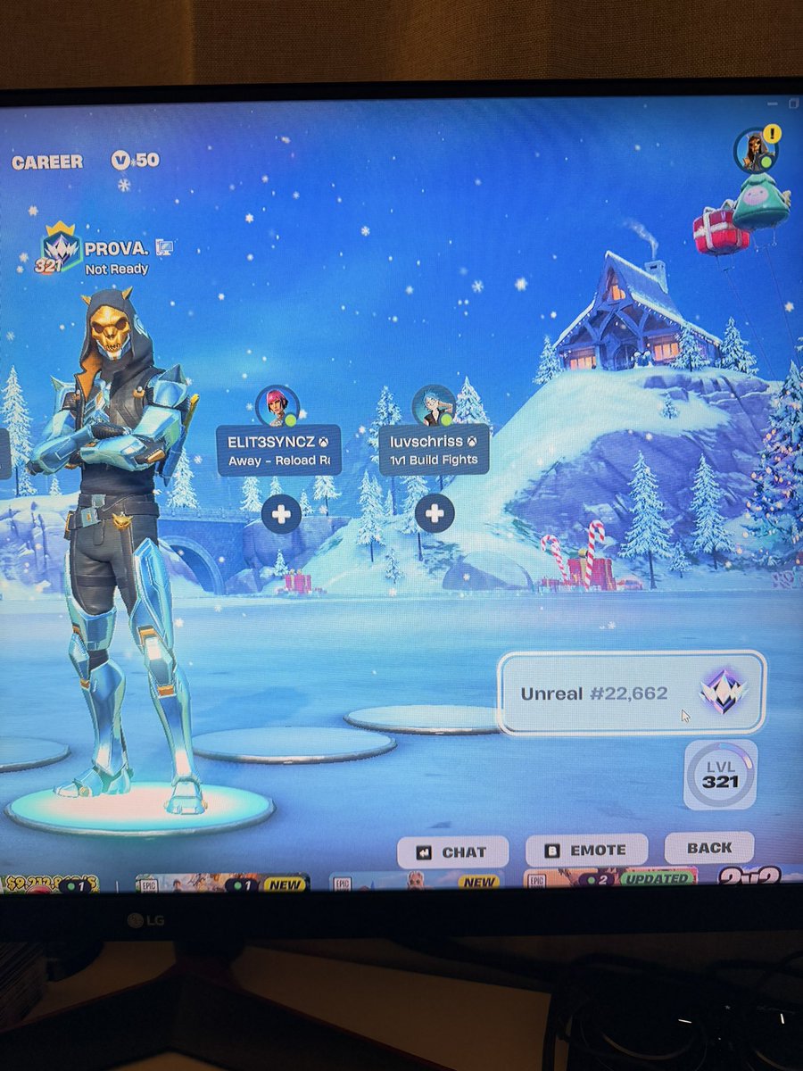 PR0VAAA's tweet photo. Hello @FortniteStatus why I’m not seeing the unreal style of I’m already unreal https://t.co/LOEmVCsMcJ