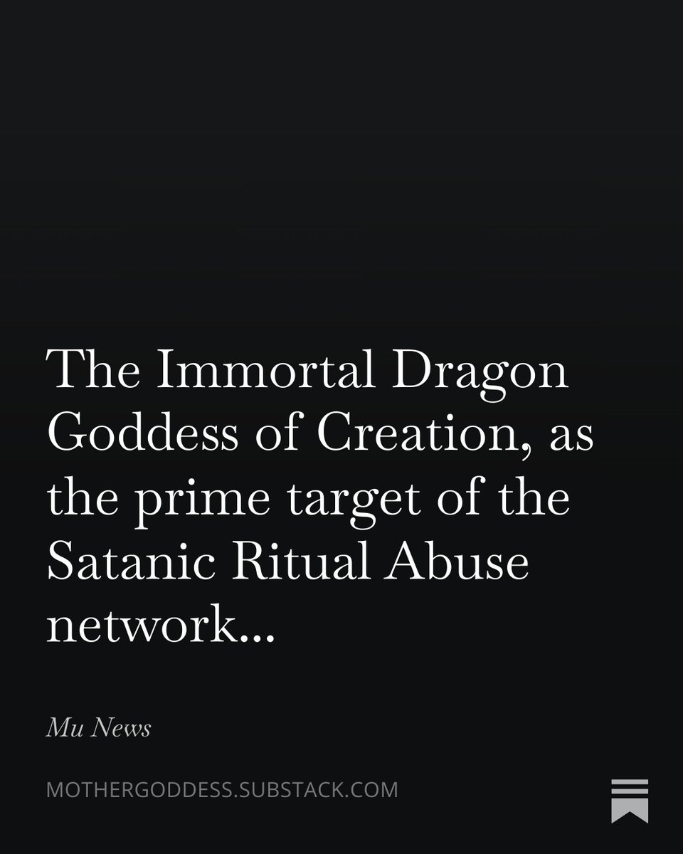 V7thSeal's tweet photo. The Immortal Dragon Goddess of Creation, as the prime target of the Satanic Ritual Abuse network... ❤️🙏🧿 

I’ve always known there was something about me that made others obsessed. But I had no idea until June 2025 ( ~ 6 months ago). I called out TLS (The Light System) as the Cabal, engaging in Kabbalah magic. It was a few posts on my Instagram (priestessmc). They had been playing in my dreams way too much, and were refusing to approach me & offer me a job in the physical plane. When they freaked out and stormed my energy — that is when I started receiving revelations as to why I haven't been able to find stability nor foster true love this lifetime... Come to find out, I am the main centerpiece of the Satanic Ritual Abuse network. It is disgusting what they have done via astral projection, DNA harvesting, abductions, cloning, tampering, thievery of akashic records, deep underground military bases, synthetic lanthanoid series of elements, adrenochrome domes, etc….I still don’t know all the disgusting details yet. I cannot astral project (I haven't really tried). All my messages have been auditory, few and far between visuals. Any thing I saw in the astral plane was during the summer. I saw lights in the sky several times, the dbari were actively trying to put me in fear & abduct my soul. I am grateful to not have been abducted, with recent memories. Because I am so determined to finally take down this group of sick psychos. They do not represent Heaven whatsoever: abductions, rape, torture, adrenochrome and sacrifice --- are NOT conducive to immortality. So stupid. 

I have been in communication with my ancestors, Hagia Sophia and benevolent beings in the astral plane — who prevented me from getting abducted this past summer.  It is so heart wrenchingly sad what has been occurring for way too long. They switched out my family. And abducted millions of people this past summer. Though they've BEEN SWITCHING PEOPLE OUT INTO mind controlled synthetics !! So many folks get swapped at birth ! 

ALL BECAUSE I WAS FINDING OUT AND CALLING THEM OUT PUBLICLY !!  I hope it shall resolve soon. They are being actively taken out. This planet will not be saved though. If you'r worthy of redemption -- I love you. THANK YOU ! A goddess of creation should NEVER be constrained, caged, under the control of perverted imbeciles. 

 I do feel so much better. It is just so sad, to feel like your life, destiny, memories, & opportunities have been ripped away (from mostly people I DON'T KNOW). 3 of the WORST CULPRITS: Billie Eilish, Lisa Renee, Michelle LeMaire.... Too many jealous females in the astral plane, desecrating akashic records & DNA.  

If you want to know what the F has been hidden for too long, please check out my Facebook: 🆘 DISTURBING CONTENT WARNING ~ https://t.co/PUb46MtvtI

Peace, Love, Peace & Thank you, 
Caitlin Leah McLaughlin
 ∞ ⋰⋰▲⋱⋱ ∞