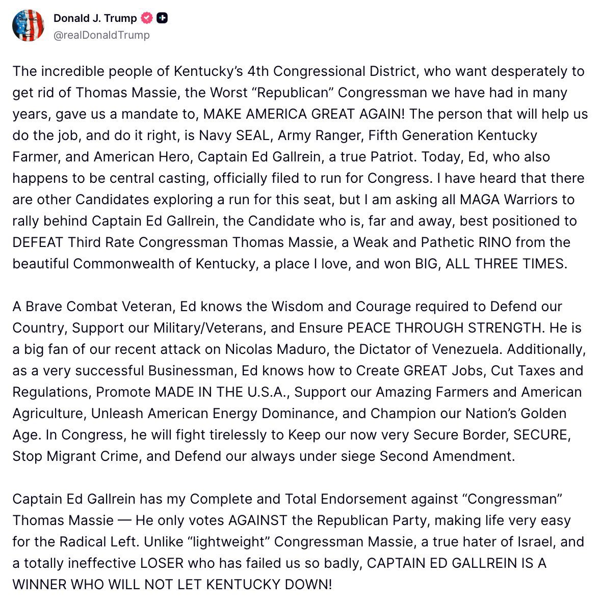 themarketswork's tweet image. Thomas Massie puts Kentucky ahead of Israel so we should definitely vote for Trump’s Israel-first guy who’s funded by three Zionist billionaires because MAGA!!