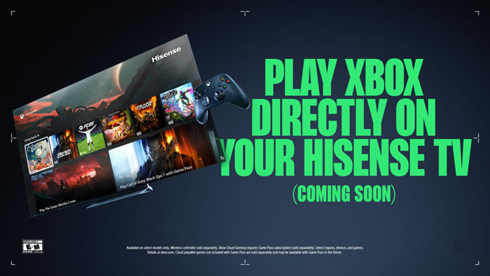 doope_jp's tweet photo. MicrosoftがHisense製TVとV HomeOS搭載スマートテレビ向けの「Xbox アプリ」提供をアナウンス、2026年内に対応製品でストリーミングプレイが可能に - https://t.co/R6WWHQsHwl https://t.co/GK33RmoUeA