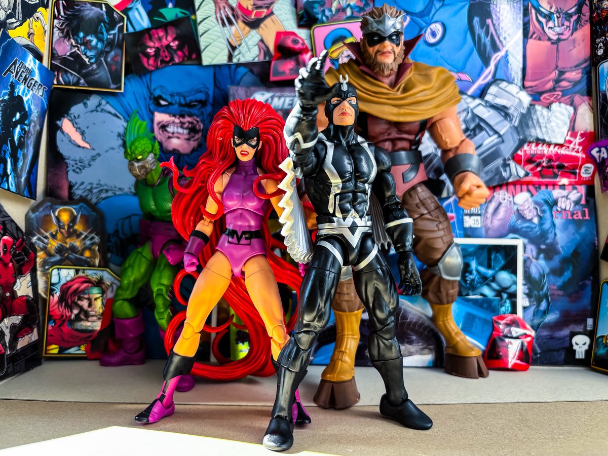 ブラックボルト #メデューサ #ゴーゴン #トリトン #インヒューマンズ