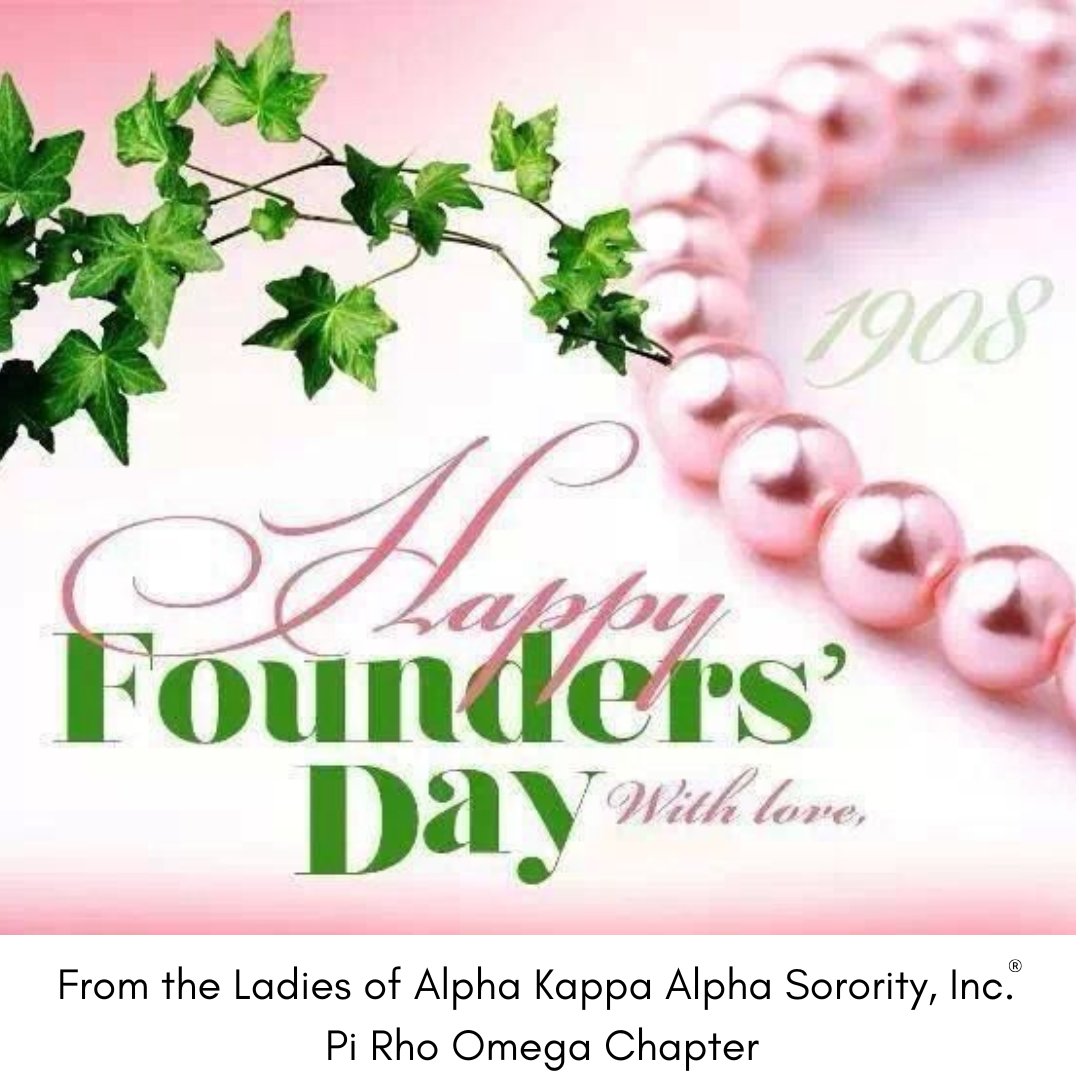 Alpha Kappa Alpha Sorority, Inc.®, Pi Rho Omega tweet media