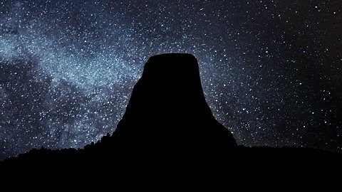 Darkness reminds us of the stars that we are.