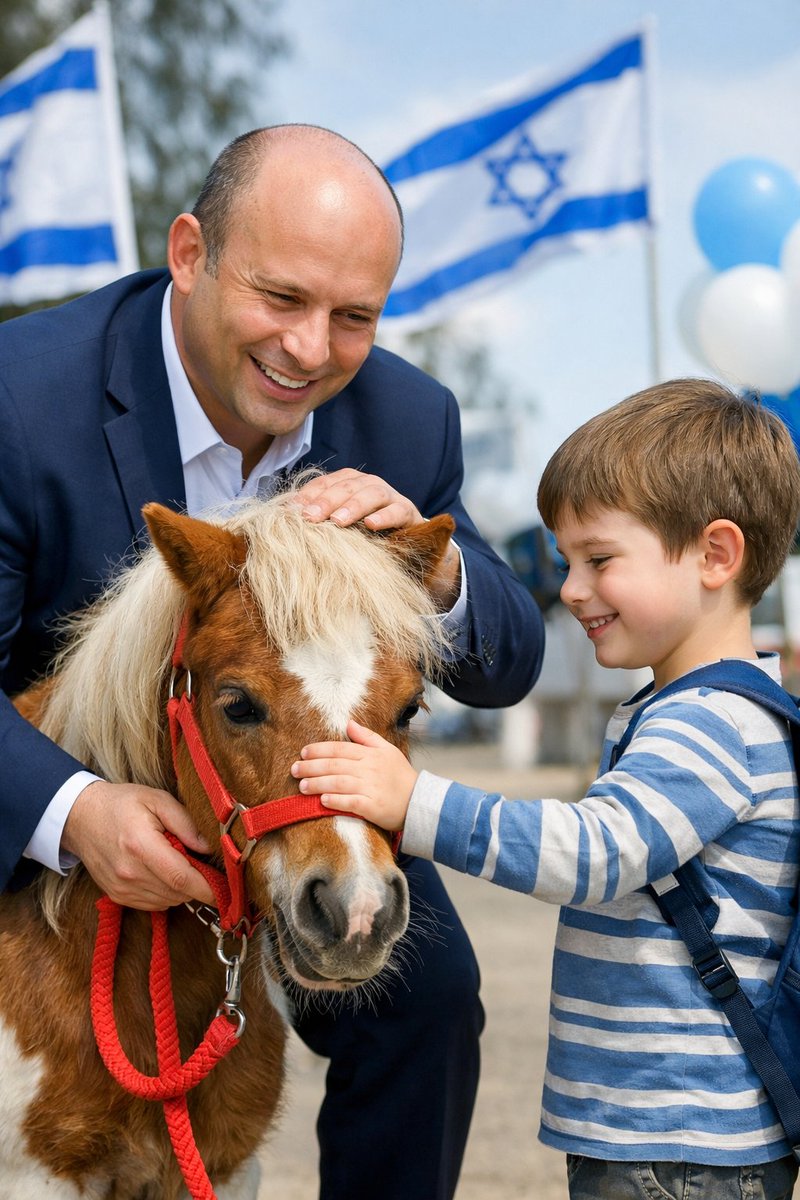 היום הודעתי שישראל יוצאת לדרך חדשה: פוני לכל ילד. לא סיסמה, לא חזון - פוני. עם זנב.

הבהרתי שזה לא סותר שום הבטחה קודמת. אמרתי ממשלת ימין? נכון. אמרתי בלי לפיד? בוודאי. אמרתי לא לשבת עם מרצ? חד משמעית. אבל לא אמרתי בלי פוני. והפוני, מתברר, יושב עם כולם.

שאלו איך זה מסתדר
