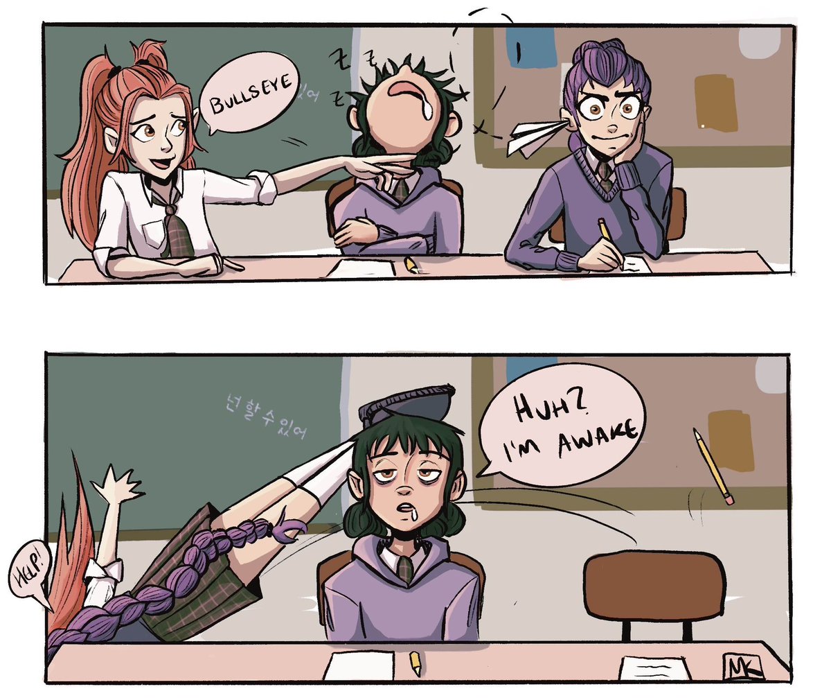 bone_lady_art's tweet image. 📚✏️🥊👊✨

#kpdh #polytrix