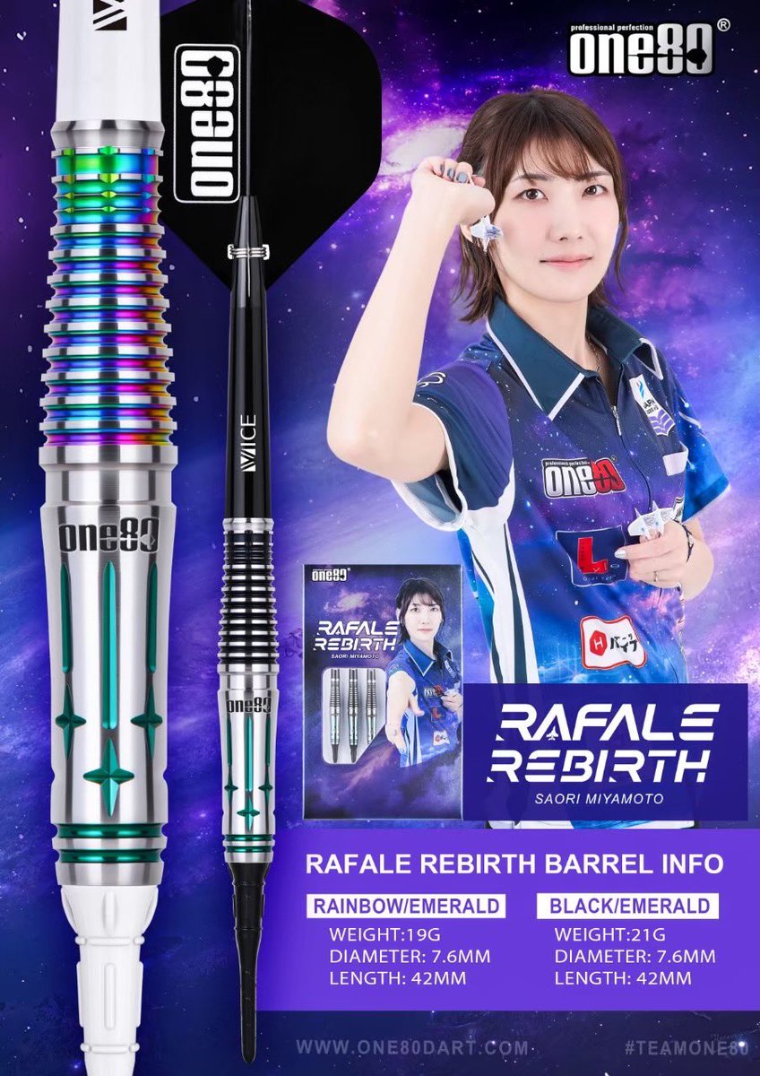 orichan___darts's tweet photo. このバレル本当に投げやすくて、
バレルどうしよっかなーって悩んでる方に
ぜひ試投してもらいたい😍✨

✅ グリップが決まりやすい
✅ 飛ばしやすい
✅ デザインがかっこいい😎

#ダーツ ハマってて
#マイダーツ 欲しいなーって思っている
#ダーツ初心者 の方にもオススメ🔰

https://t.co/pmI4VLRk55 https://t.co/2WQhPQtyjg