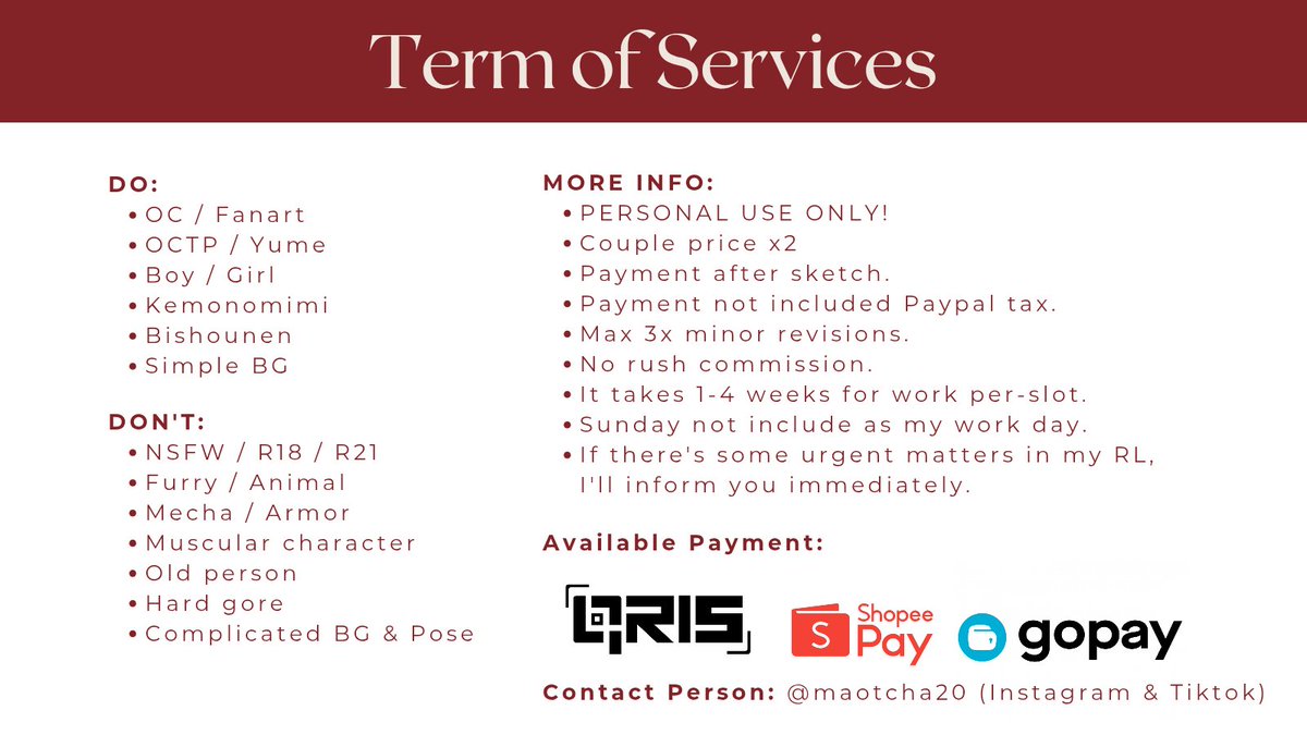 RTs very appreciated!🎐 

Hello, I'm opening an URGENT Anime Style Commission for local only!

Available slot (5/5)
Waitlist (3/3)

I will start the commission on January 16th. Feel free to DM me if you're interested!

Thank you ♥ 

#commissionopen #opencommission #commissionart