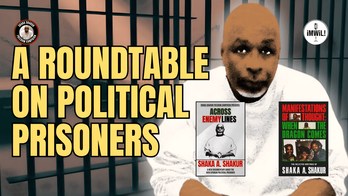 Shout out to Jared Ball of <a href="/IMIXWHATILIKE/">@imixwhatilike.bsky.social</a> for spotlighting the struggle to free Shaka A. Shakur. Click below to watch the round-table and see a list of action steps you can take right now!

<a href="/Haki_Shakur/">Haki Kweli Shakur</a> <a href="/ATCNAPLA/">August Third Collective</a>  <a href="/EugenePuryear/">Eugene Puryear</a>  <a href="/1804Books/">1804 Books</a> <a href="/BLMGary/">BLM NWI-Gary</a> <a href="/derekrford/">derek r. ford</a> <a href="/BLM_edia/">Black Liberation Media ✊🏿</a>
