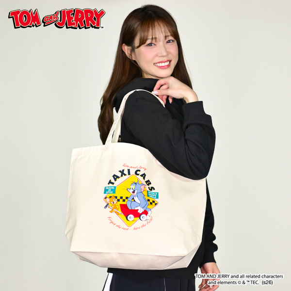公式】トムとジェリー キルトトートバッグ（トートバッグ）｜TOM&JERRY