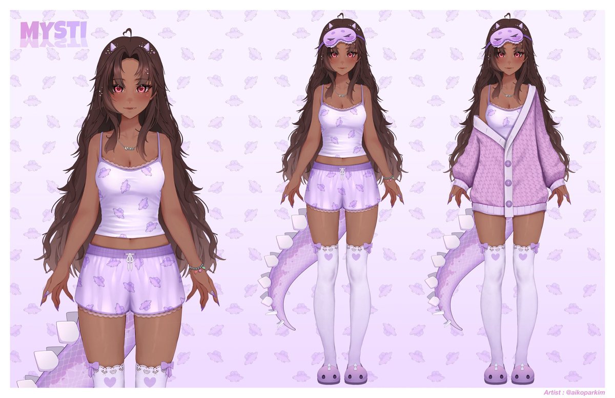 Mysti 💜🦕 Birthday Singathon May 2nd tweet media