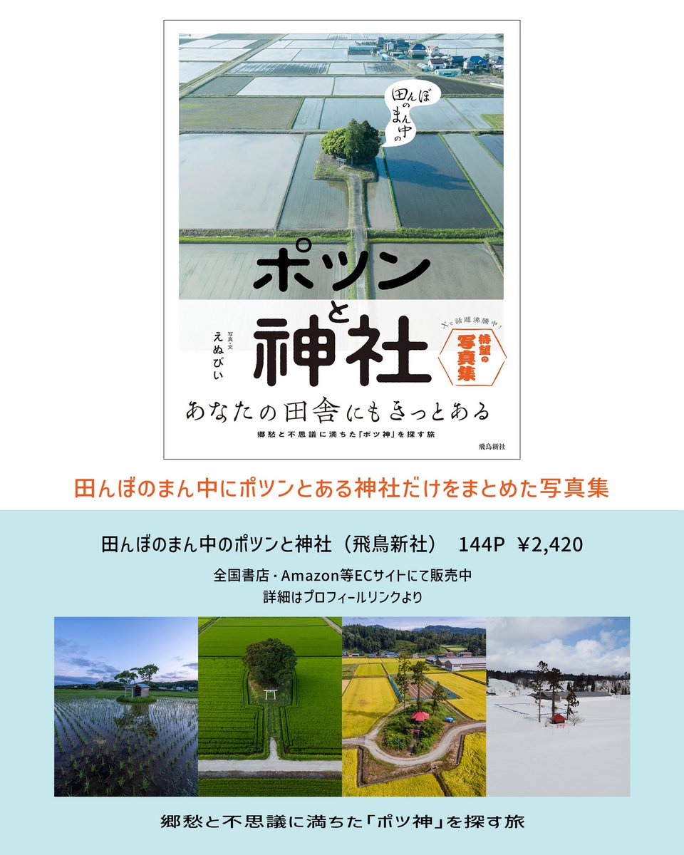 日本のどこかに存在する奇妙な風景を集めた写真集『日本奇景』 田んぼ