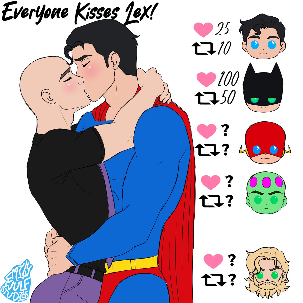 KeptByLex's tweet photo. Y'all blew the first requirements out of the water when I was gonna give you Kal and Lex for free basically anyway lol

Let's go for BatLex!

#Clex https://t.co/RsHKCAIuOs