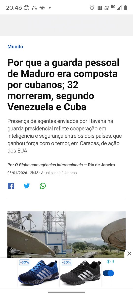 O Globo diz que a guarda cubana do Maduro era reflexo da cooperação entre Cuba e Venezuela.

O jornaleco acha bonito essa rédea curta entre los hermanos socialistas.
