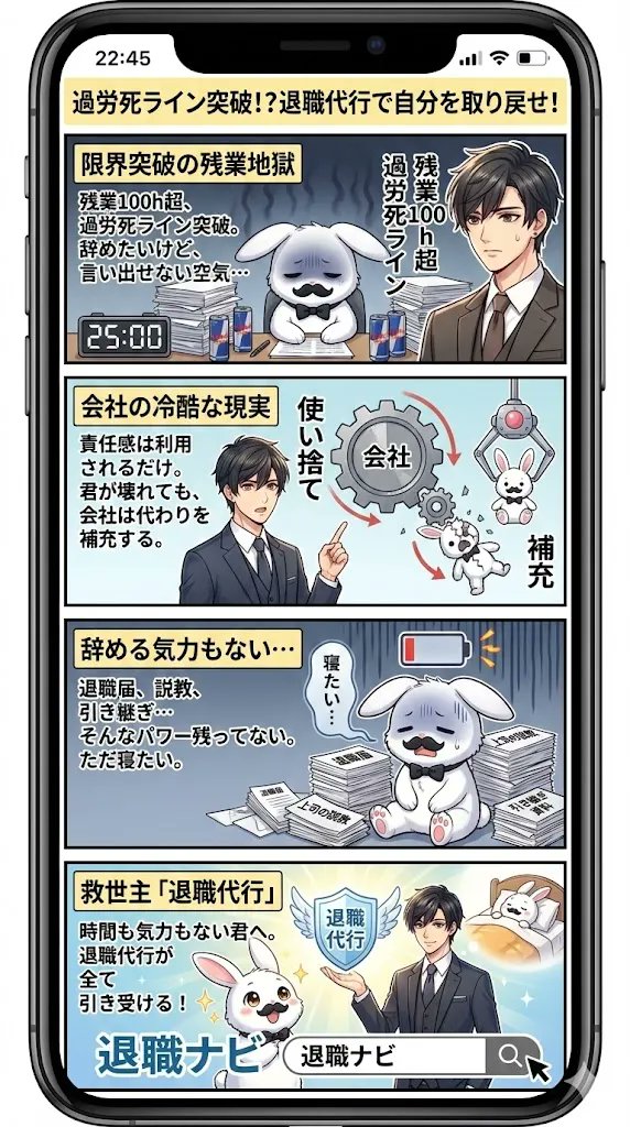 hiro_4530's tweet photo. 「毎日終電帰り、休日も電話が鳴り止まない……」そんな激務に耐える年末年始を過ごしていませんか？あなたの健康以上に大切な仕事なんて、この世に一つもありません。

今日から仕事始めですが、ボロボロの体で無理に出社しなくていい。今、自分を守るための「あけおめ退職」は、人間らしい生活を取り戻すための最短ルートです。

忙しすぎて辞める手続きができない時こそ、退職代行に丸投げ。会社と一度も接触せず、即日リセットして給付金で休養を。

新年の始まりに、仕事の奴隷から卒業しませんか。自分の人生、今すぐ取り戻しましょう。
https://t.co/gOyGn0fsLc