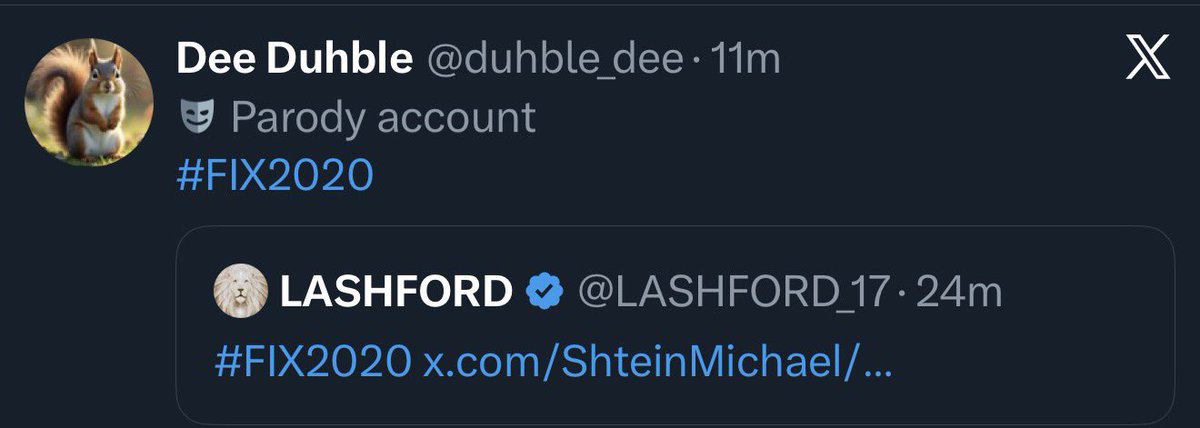 ShteinMichael's tweet image. #FIX2020