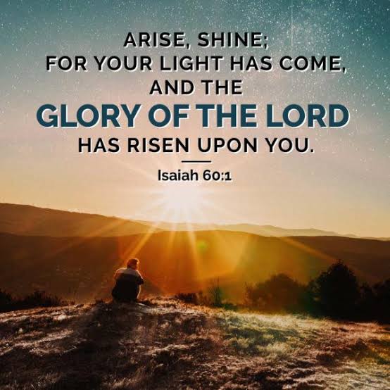 Daily Verse - Isaiah 60:1