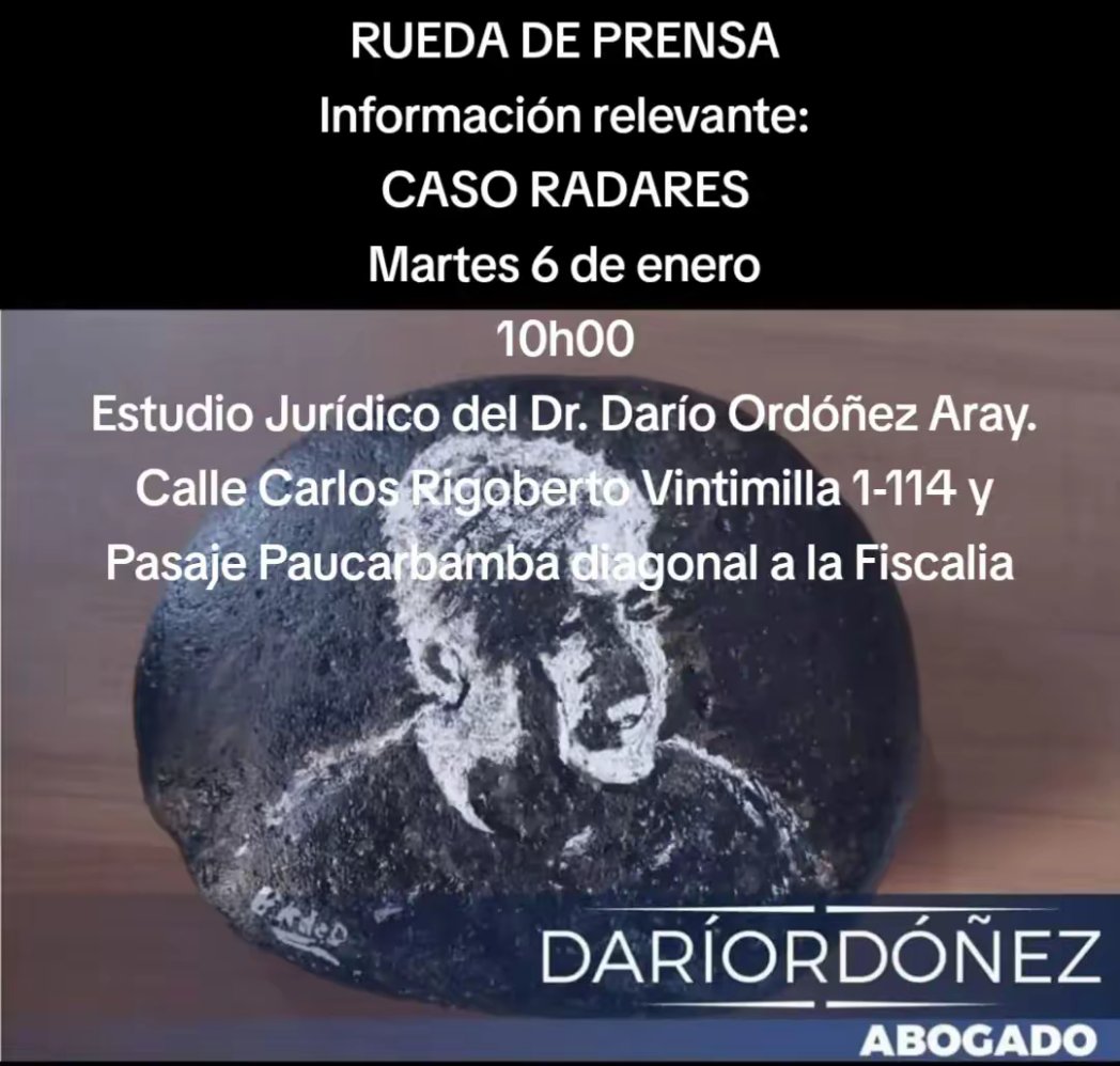 Darío Ordóñez Aray (@darioordoneza) on Twitter photo 