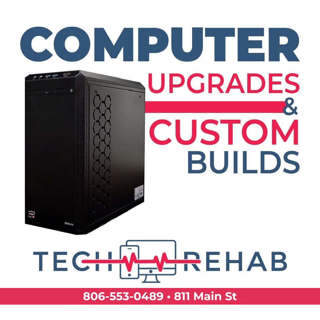 TechRehabHFD's tweet image. Is your computer running slowly or struggling to keep up? 🖥️⚡
From performance upgrades to fully custom builds, we’ll get you set up the right way — no guesswork, no upselling. 🔧💻

📞 811 Main St
📍 4141 SW 34th Ave.

#TechRehab #ComputerRepair #CustomPC #HerefordTX