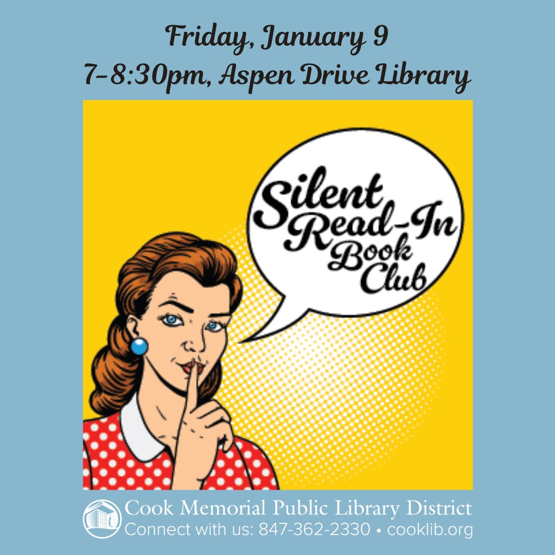 Cook Memorial Public Library District tweet media