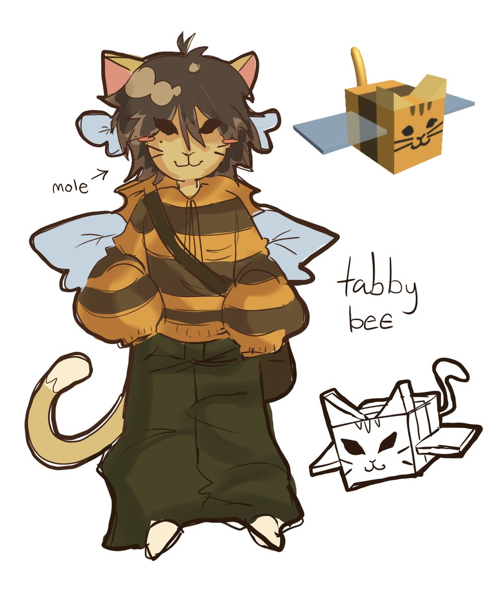 #bss #beeswarmsimulator #tabbybee