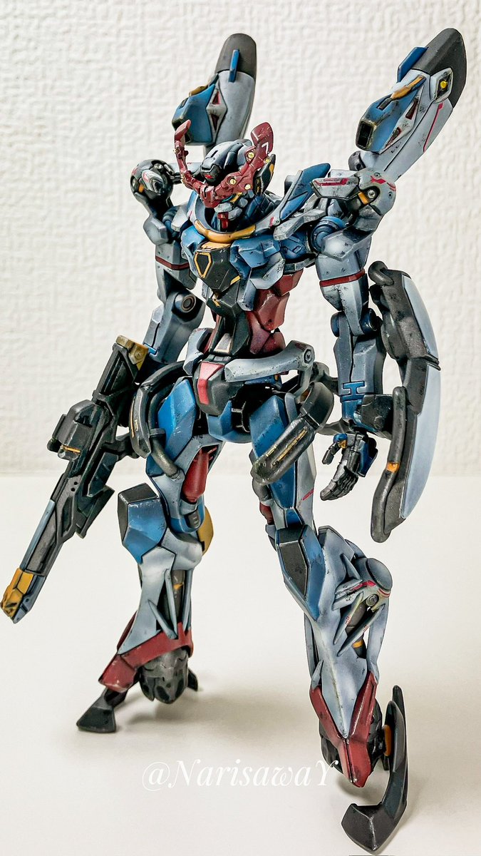 ガンプラ確認用写真♡ zガンダムイラスト風 #ガンダム #ガンプラ #ガンプラ好きな人と繋がり