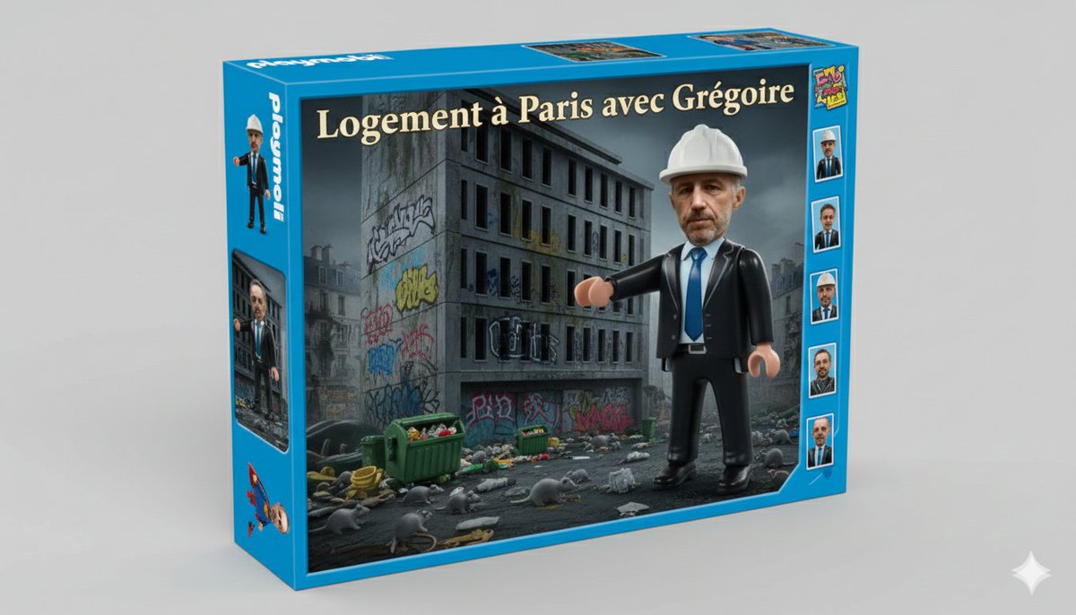 BorisMouse75's tweet image. Grâce à la politique de la majorité socialiste, les Parisiens peuvent profiter de logements sociaux écologiques et agréables. 🥰 
Profitez-en grâce à ce coffret #Playmobil et en mars 2026, votez Grégoire ! 🏗️🏢👷 
@JCQDSE @ParisBiseArt @PBynight @Sauvonsparis12 @BrenierLaura
