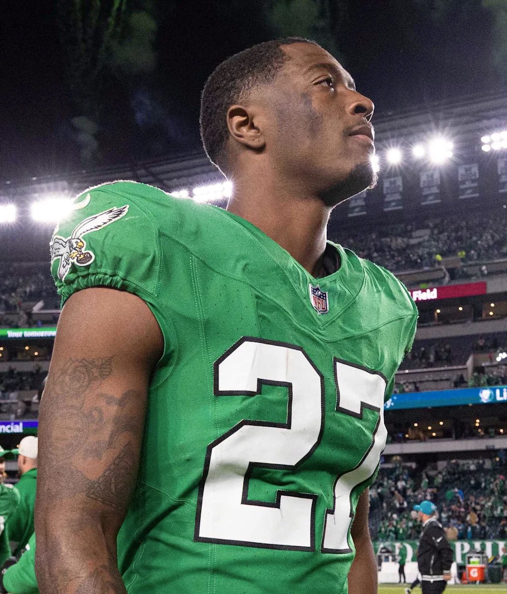 _TheEagleTimes's tweet image. Quinyon Mitchell this season:

610 coverage snaps
0 touchdowns allowed