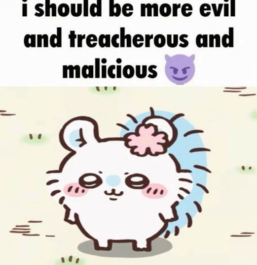 ItsSumarigold's tweet photo. @DianaBellHERE But being evil.. https://t.co/HRYviQ9JW6