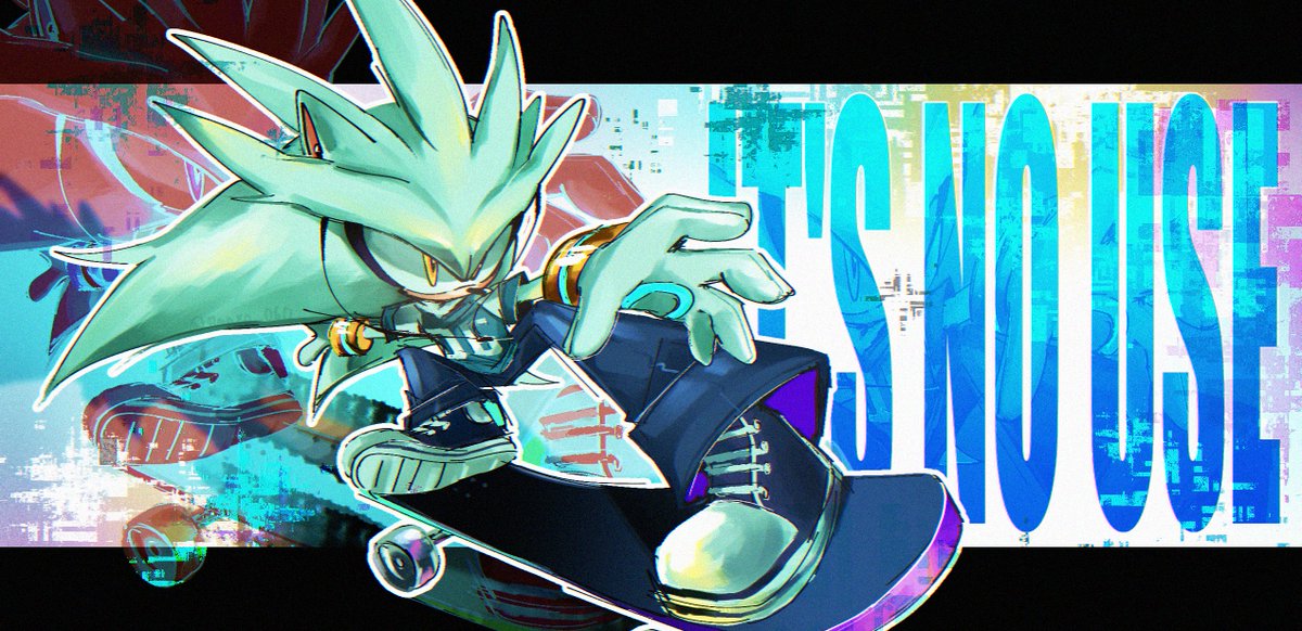 Skater Silverr #Silverthehedgehog