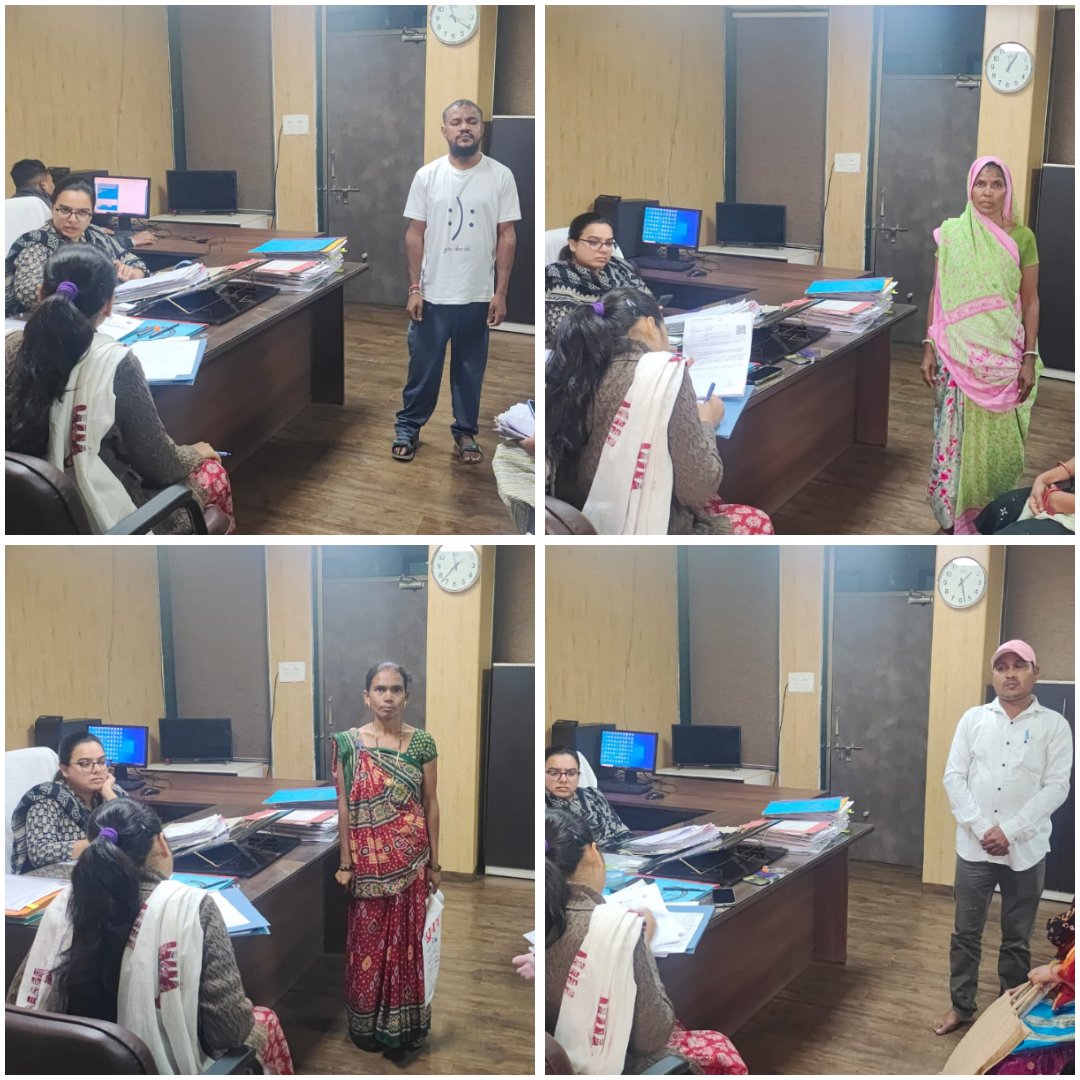 ૧૫૨-ઝઘડિયા વિ.મ.વિમાં સમાવિષ્ટ નેત્રંગ તાલુકાના no mapping મતદારો માટે ફાળવેલ સમયગાળા( Date-05/01/2026 schedule)
મુજબ મદદનીશ મતદાર નોંધણી અધિકારી અને મામલતદારશ્રી નેત્રંગનાઓ દ્વારા સુનાવણીની પ્રક્રિયા હાથ ધરવામાં આવી જેમાં મતદારોએ હાજર રહી પોતાના પુરાવા રજૂ કર્યા.