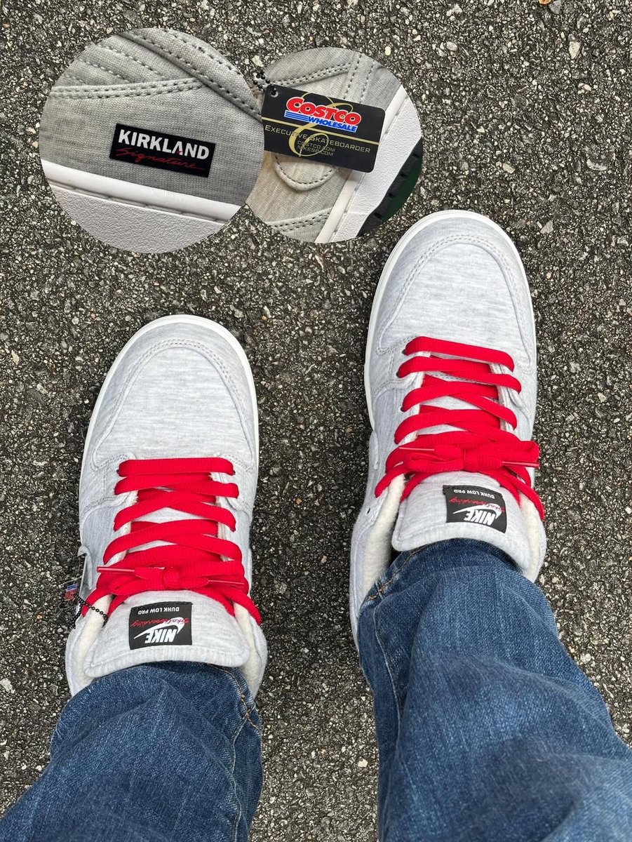 ON FOOT LOOK: Costco's Kirkland Signature x Nike SB Dunk Low Pro 🛒

🗓️ Spring 2026
💰 $130