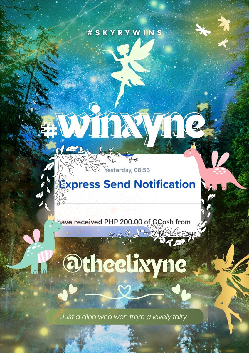 skyryzy_'s tweet photo. — Majestical prize received!
Kahit papaano may pagmamahal pa sa ‘kin si Mowm kahit inaalila na lang nila ako. Maraming maraming salamat sa serbisyo mo, mahal naming ina! Nawa’y manalo ka ng $1000 para mapakain mo rin ako jabee
— ♡ @theelixyne
— ☆ #winXyne
— ☆ #skyrywins https://t.co/1pZDpi9M1y