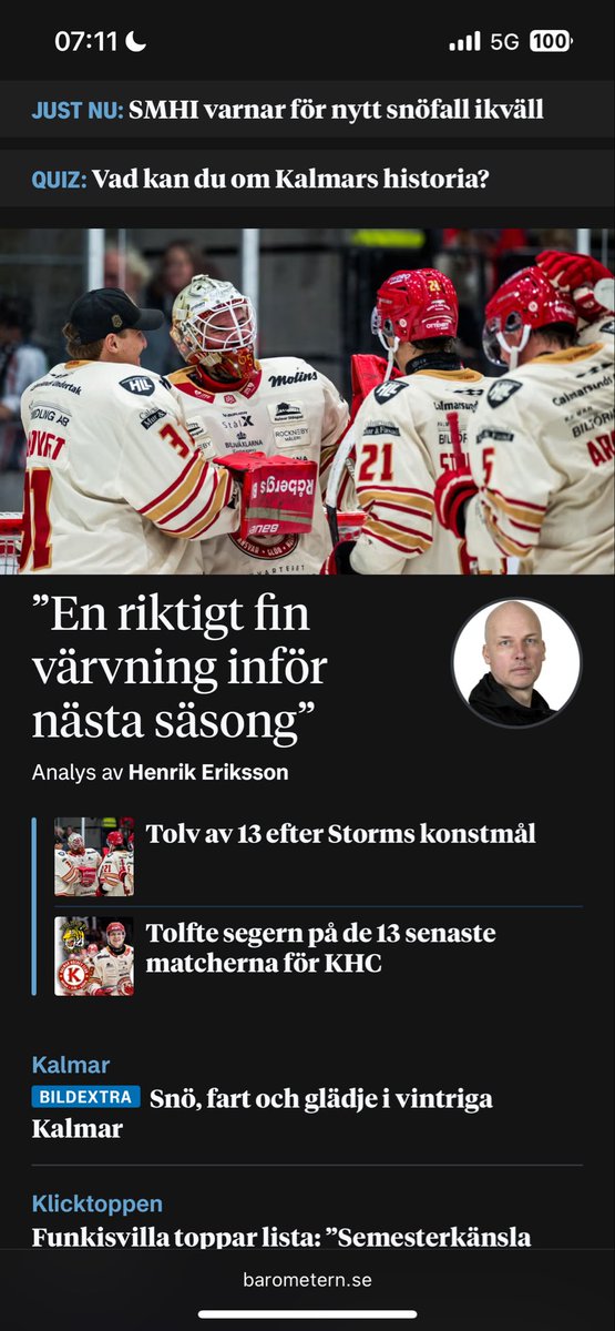 Khc runken bara fortsätter

Kunde dem inte trycka in en till rubrik att khc vann?