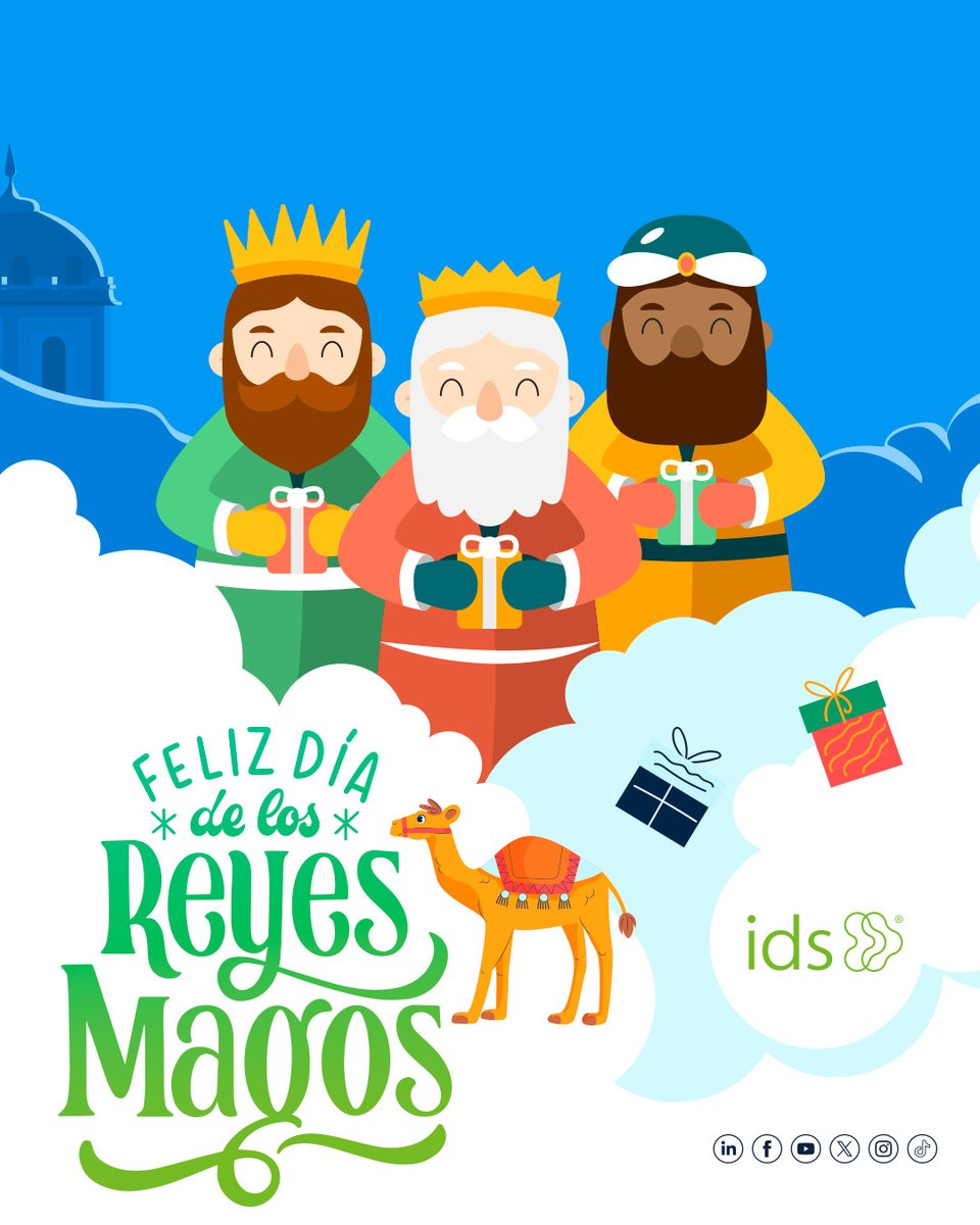 ✨Hoy celebramos los deseos, la esperanza y esos nuevos comienzos que nos inspiran a seguir creciendo. El #DíaDeReyes nos recuerda que crecer, compartir y soñar en grande siempre vale la pena.

Que esta fecha esté llena de alegría y motivos para sonreír✨

¡#FelizDíaDeReyes!