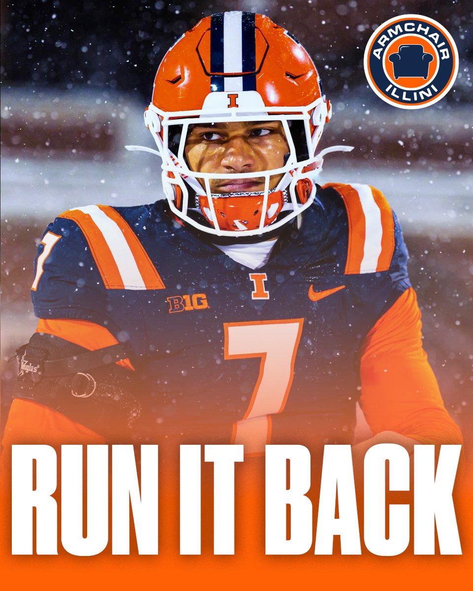 ArmchairIllini's tweet image. NEWS: Fighting Illini Football safety Matthew Bailey will return for one more year in Champaign! 

Bailey certainly was a candidate to go to the NFL draft however, he has chosen one more year in the Orange and Blue! Bailey just recently underwent season ending shoulder surgery…