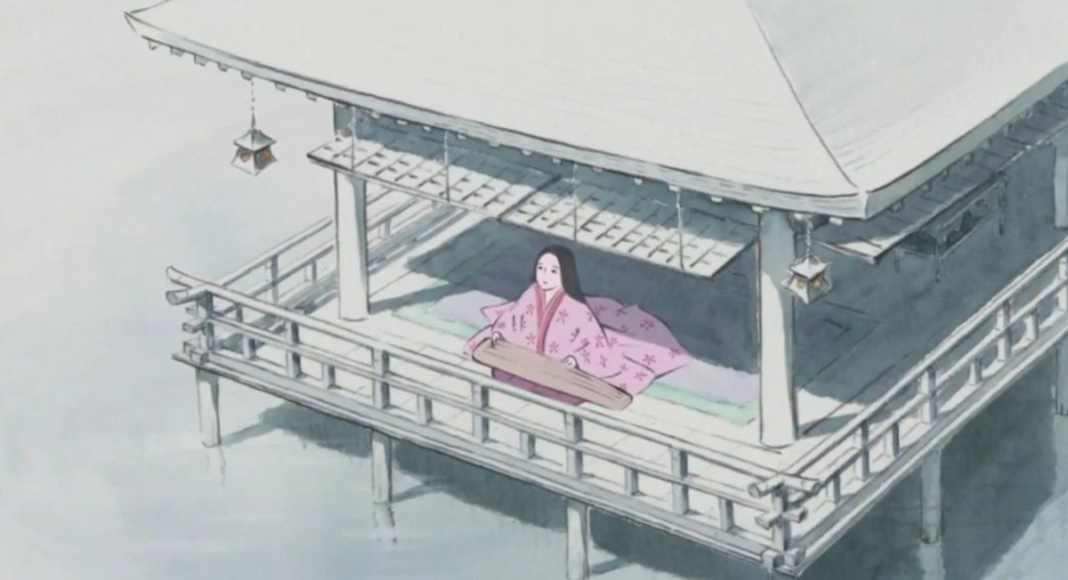 thegoldenaged's tweet photo. The Tale of Princess Kaguya (2013) https://t.co/qadcI3dZUe