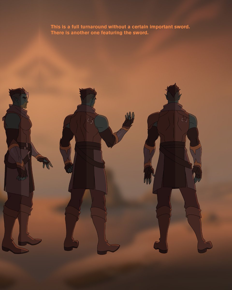 Here's a bunch of Fjord from episode 2 of The Mighty Nein that I got to color! 

Character design by <a href="/mmmjoos/">Jess Lackey ♡</a> 

#TheMightyNein #TheMightyNeinCrew #Fjord