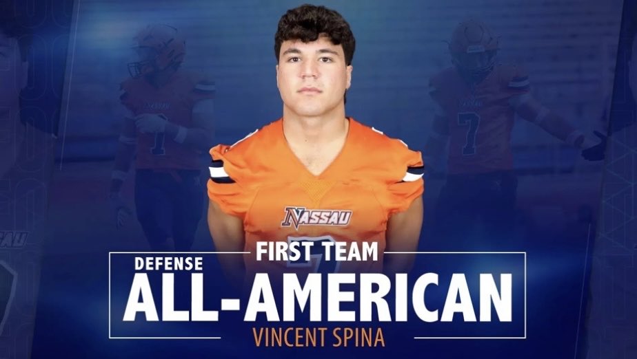 VincentSpina29's tweet image. First Team All-American🙏🏻