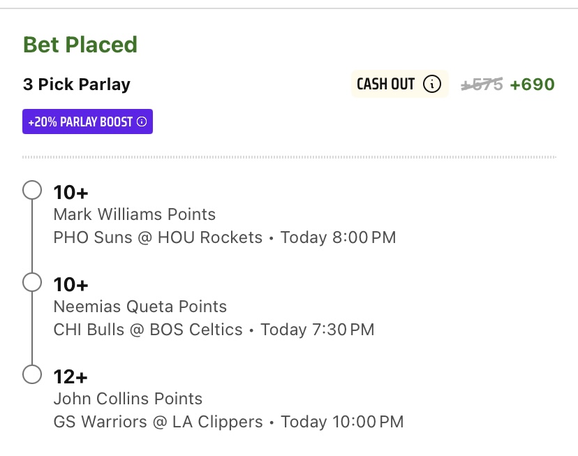 BostonBoosts's tweet image. Hey guys, ever heard of a winning bet slip? Here’s two for you to peruse. They just don’t know they’re cashed yet

- Feel free to tail if you want the thrill of a Boston Boost once more!!

Recommended unit: whatever you’re willing to win