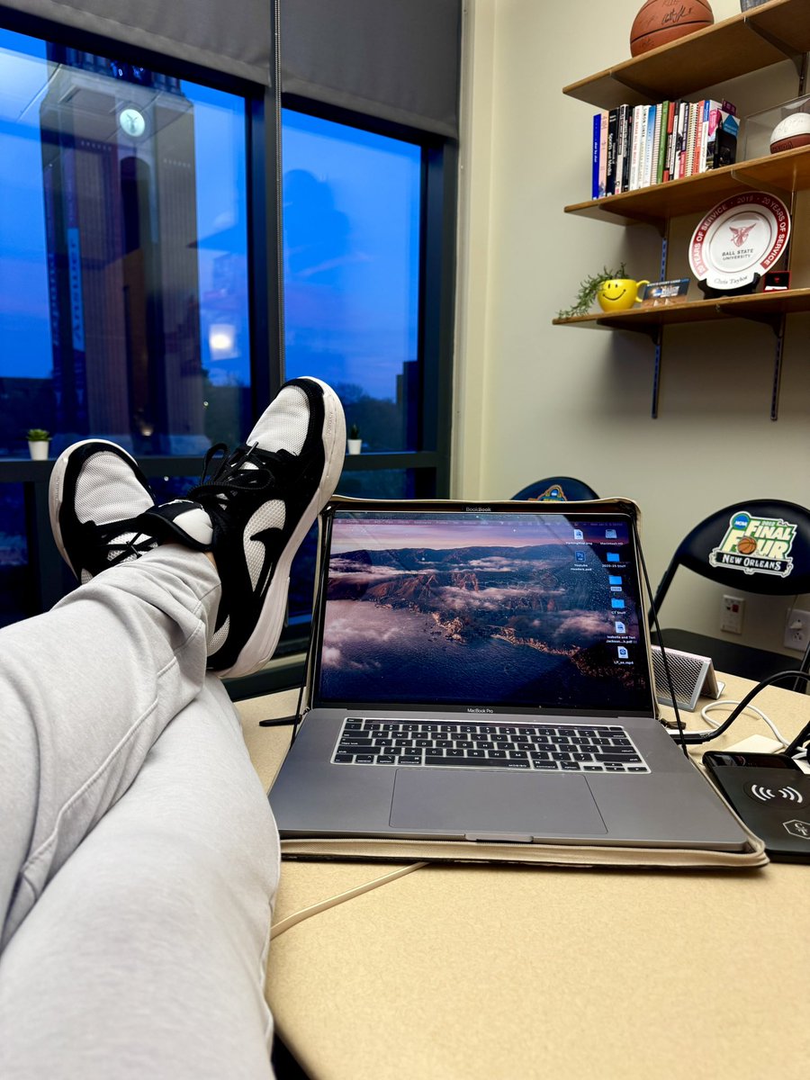 BallStateCT's tweet image. 2026 … let’s kick some ass.  #OfficeVibes #ShoeGame