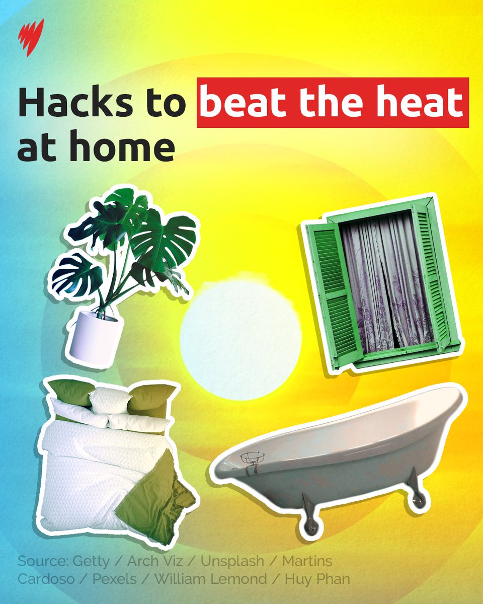 With severe heatwave warnings issued for large parts of the country, here are some hacks to help keep your house cool: bit.ly/4905fZ7