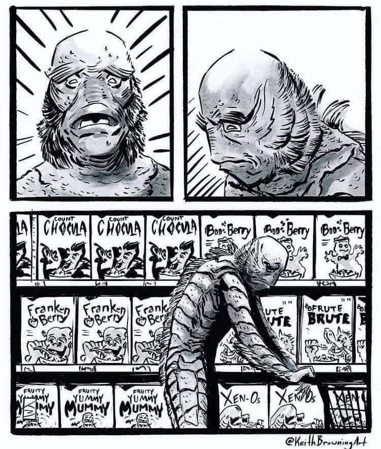 HorrorHammer1's tweet photo. Never got a cereal............... https://t.co/81plZGomxl